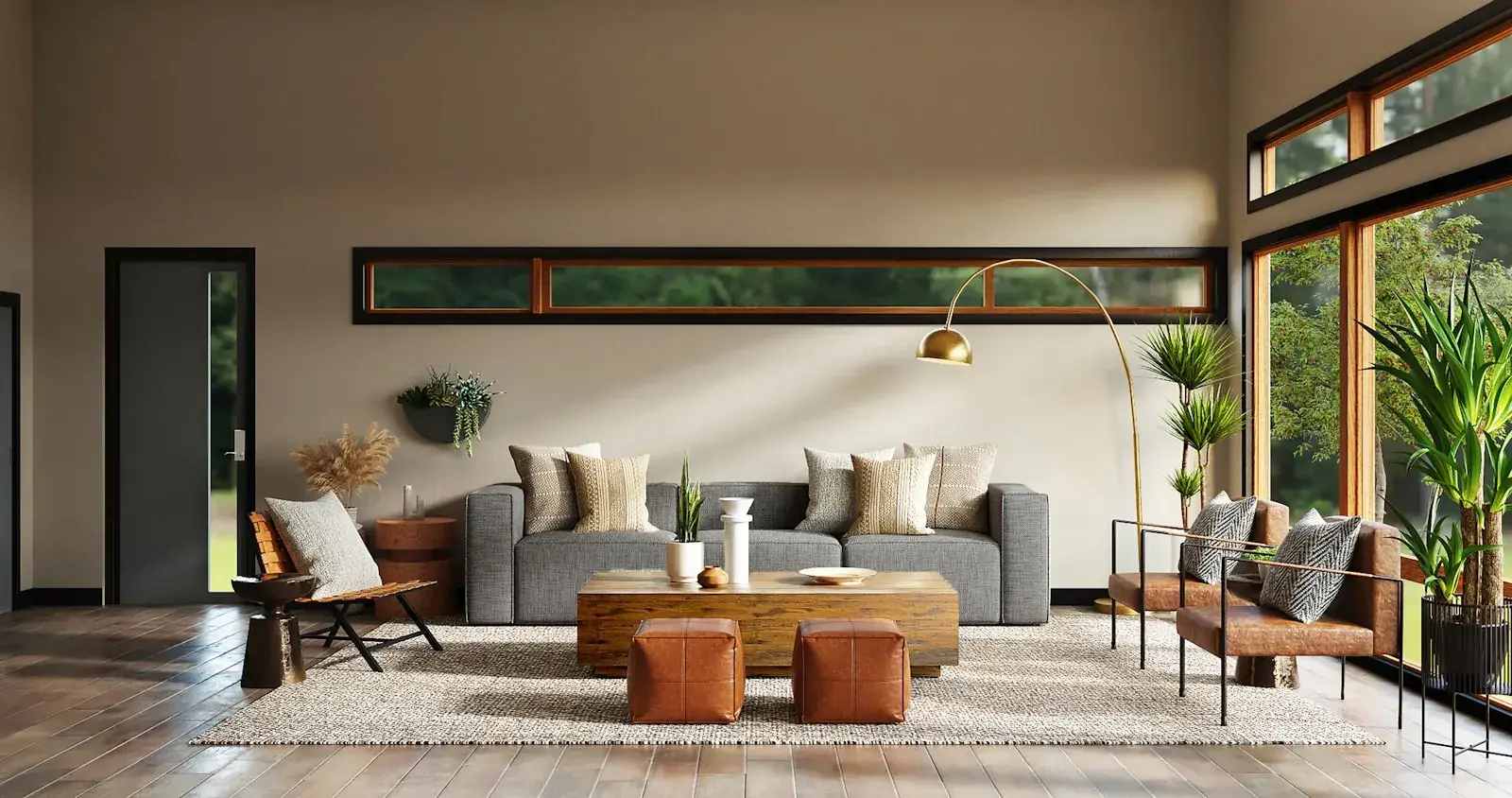 Interior design brand website and campaign